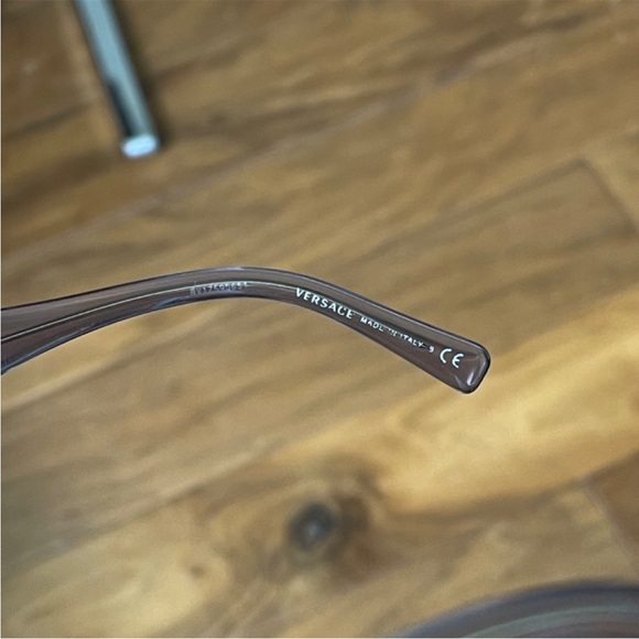 ? SALE ? Authentic & a Rare Find VERSACE Gray Glasses *need to replace lens* main image 9